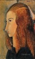 retrato de jeanne hebuterne 1918 Amedeo Modigliani